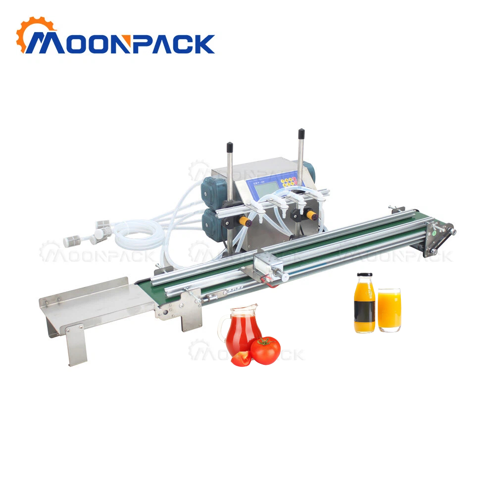 Juice Tea Coffee - Mesin Pengisi Moonpack MP-4H1200 Semi-Otomatis untuk