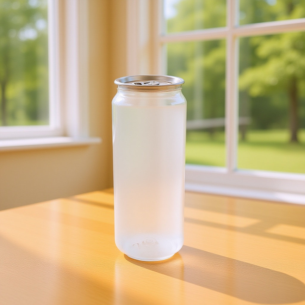 Juice Tea Coffee - 5 buah kaleng minuman bening, botol