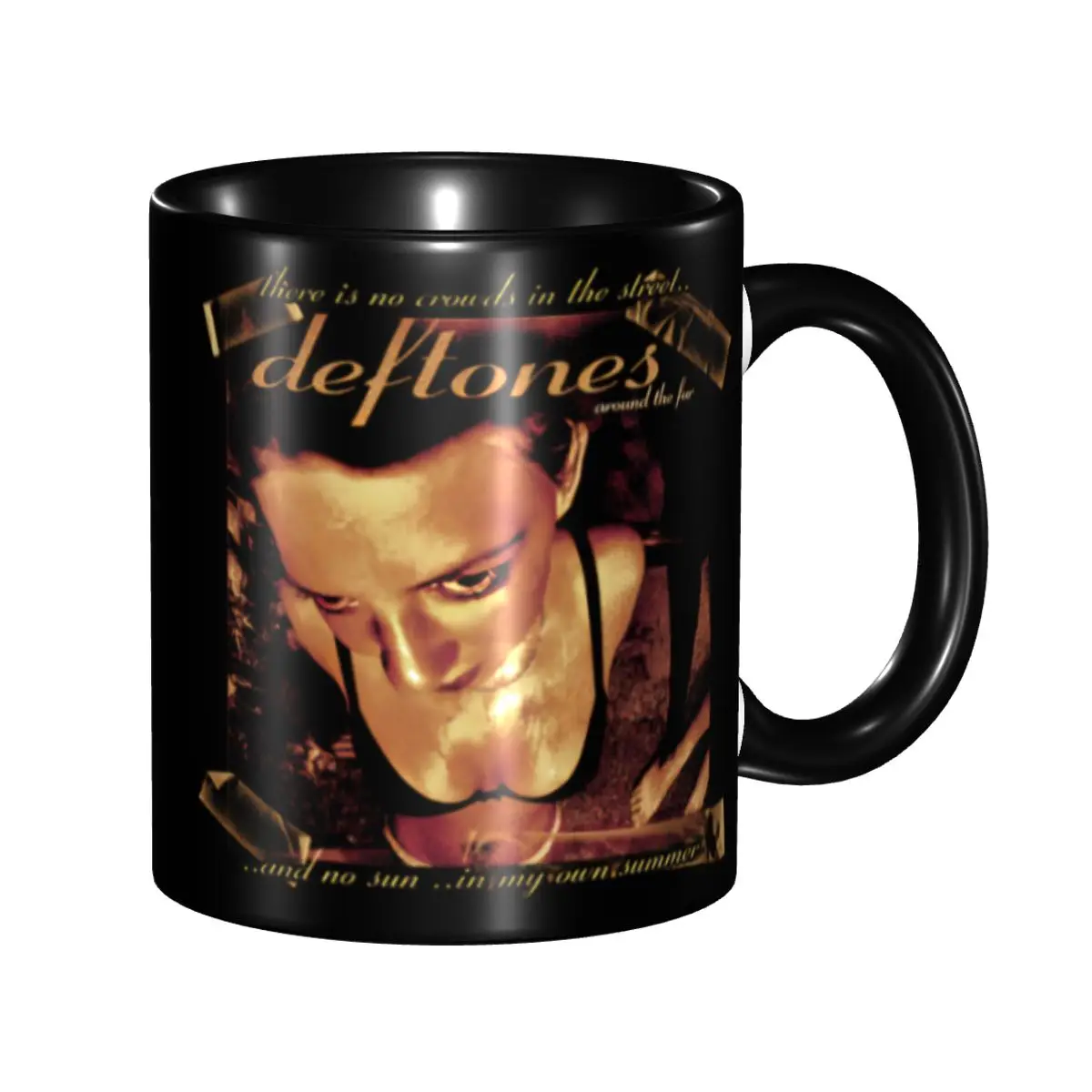 Alternative To Coffee And Tea - Mug Keramik DIY Deftoness Band Metal