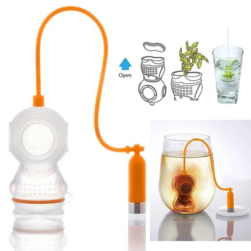 Coffee Tea Infuser - Alat penyaring teh Herbal, penyaring teh