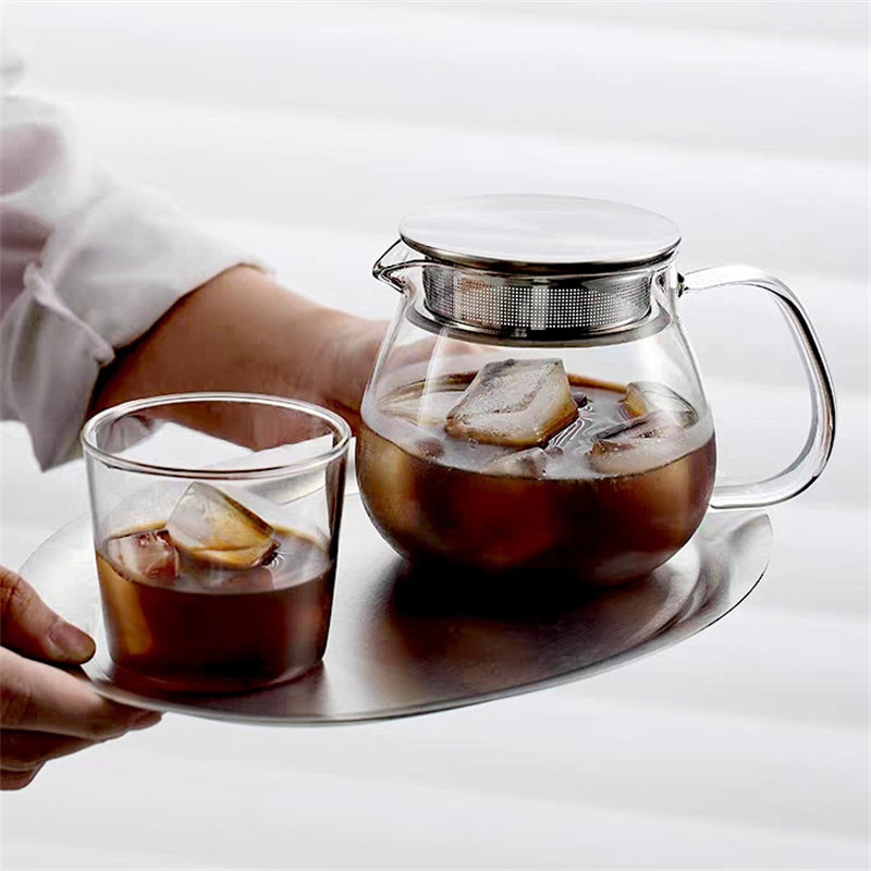 Coffee Tea Replacement - Teko kaca bening aman Stovetop Jepang