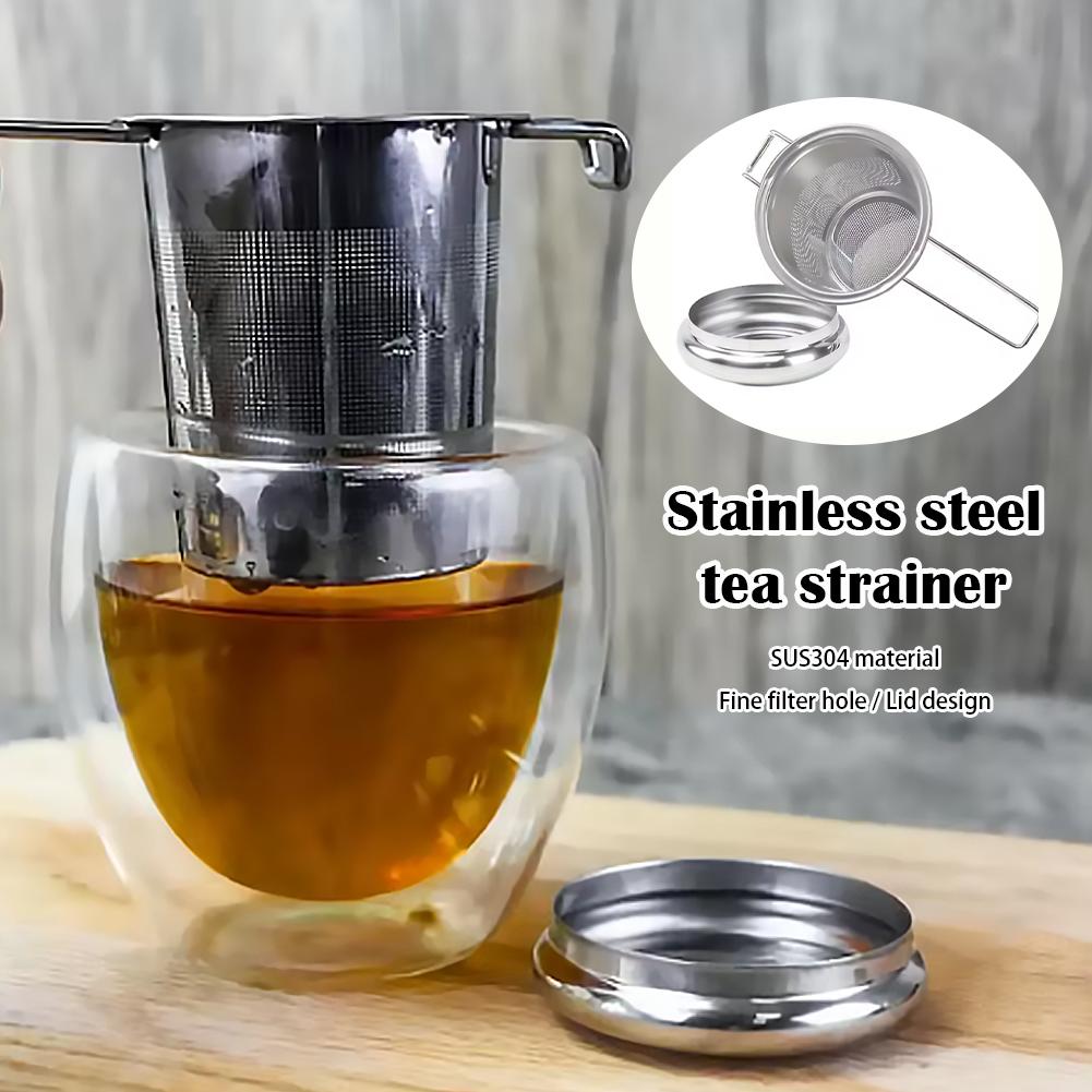 Coffee Tea Infuser - Saringan Teh Berjaring Halus, Filter Kopi,