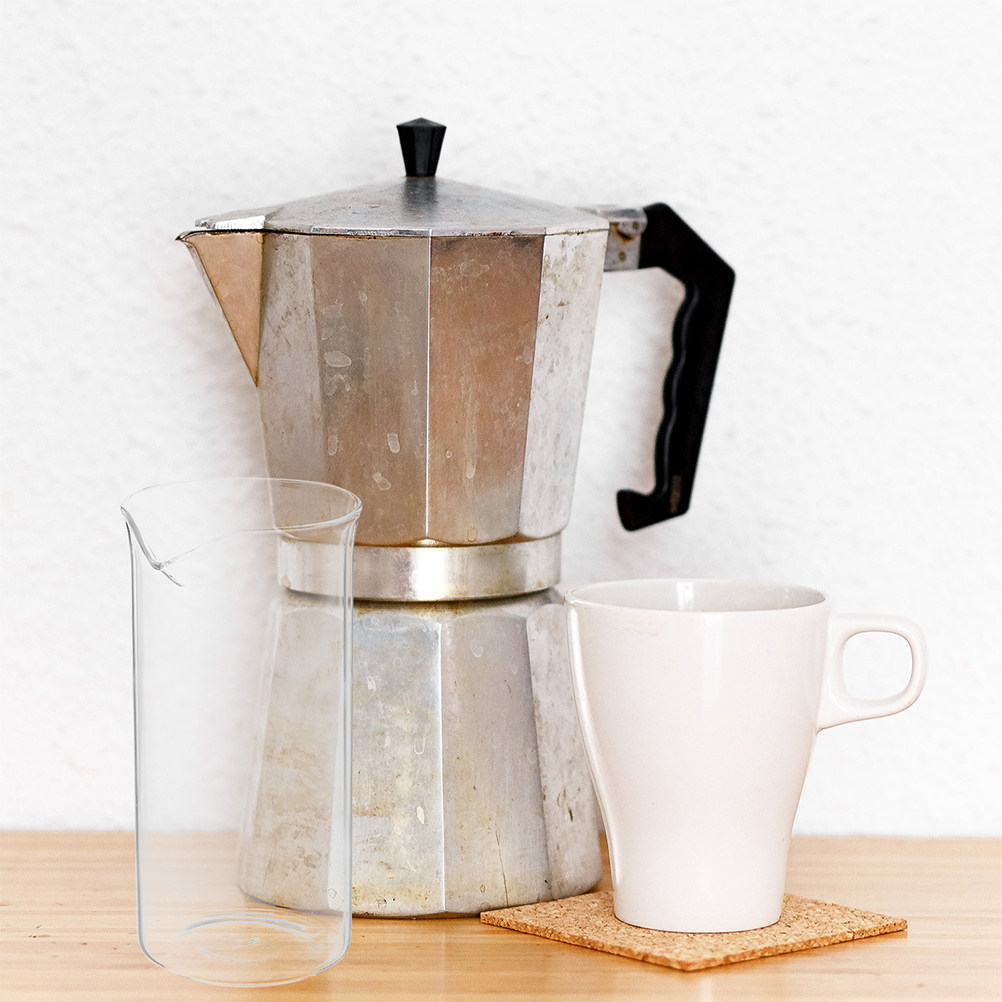 Coffee Tea Replacement - Cangkir Kopi Kaca Transparan Pengganti, Tahan