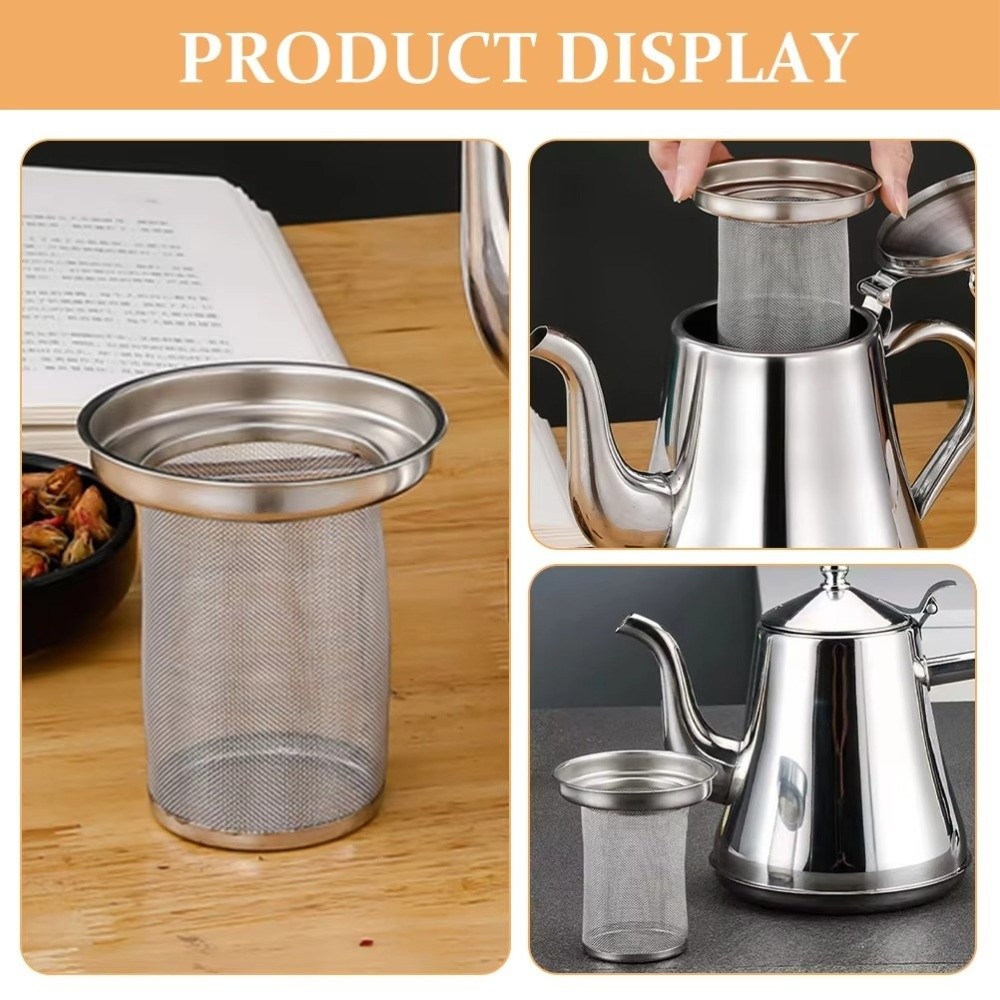 Saringan Teh Baja Tahan Karat  - Coffee Tea Replacement ulasan dan harga