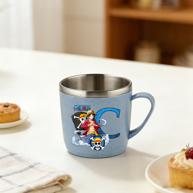 Gelas Air One Piece Motif Anim - Coffee Tea Shop ulasan dan harga