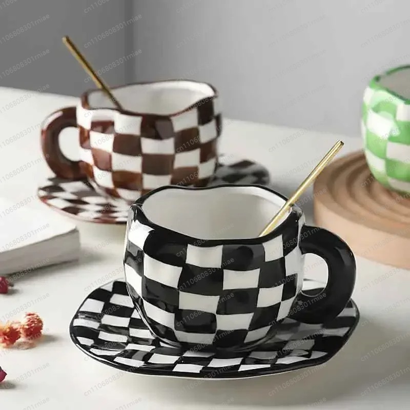 250ml Cangkir Kopi dan Piring  - Alternative To Coffee And Tea ulasan dan harga