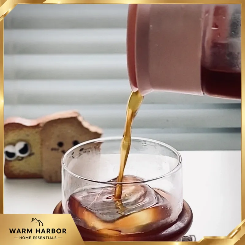 Pembuat Kopi Cold Brew Kaca He - Coffee Tea Maker ulasan dan harga