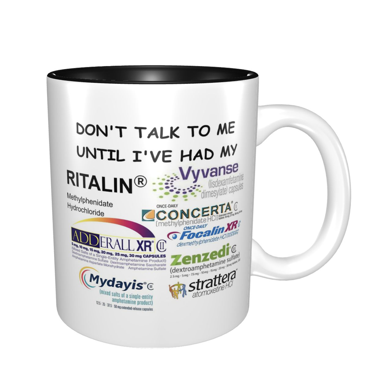 Mug Dont Talk To Me Cangkir Ko - Coffee Tea And Me ulasan dan harga
