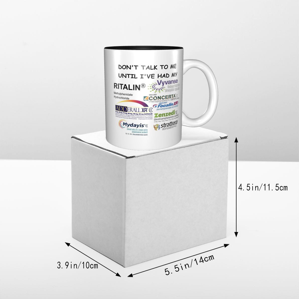 Mug Dont Talk To Me Cangkir Ko - Coffee Tea And Me ulasan dan harga