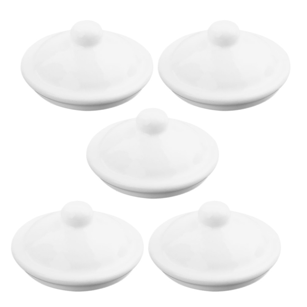 5 Buah Tutup Mug Enamel Bulat, - Coffee Tea Replacement ulasan dan harga