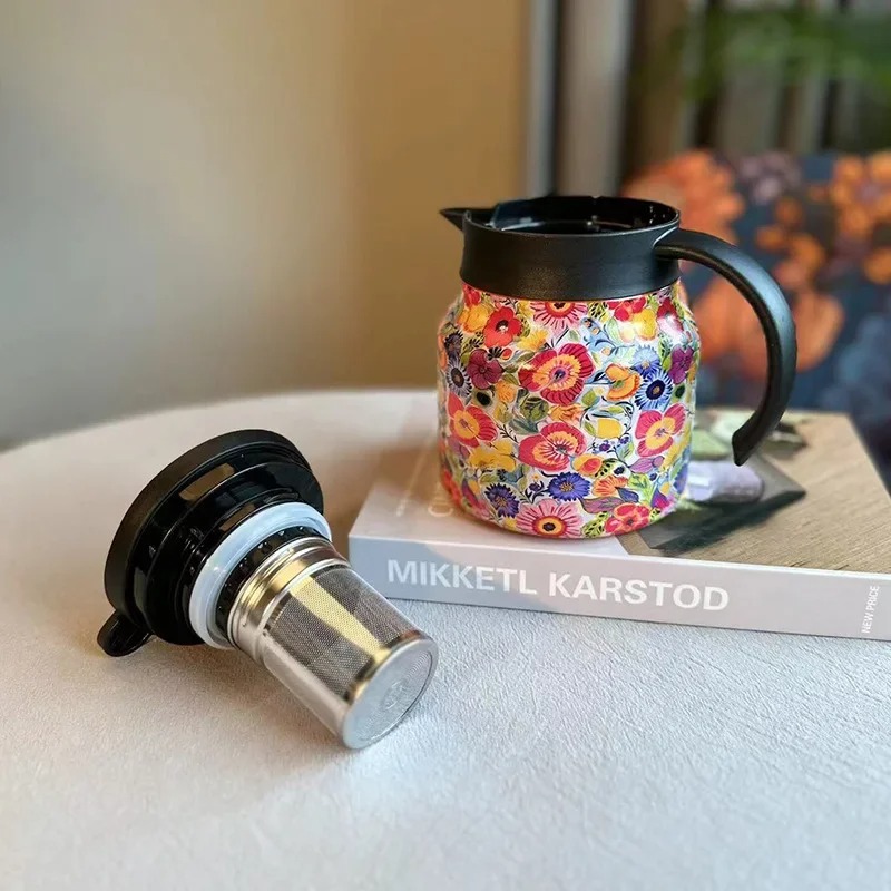 Teko Kopi 800Ml dengan Infuser - Coffee Tea Infuser ulasan dan harga