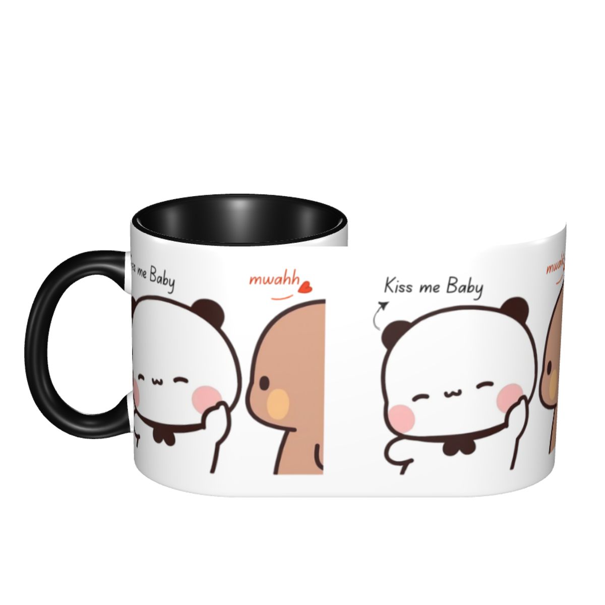 Mug Kopi Keramik DIY Pasangan  - Coffee Tea And Me ulasan dan harga