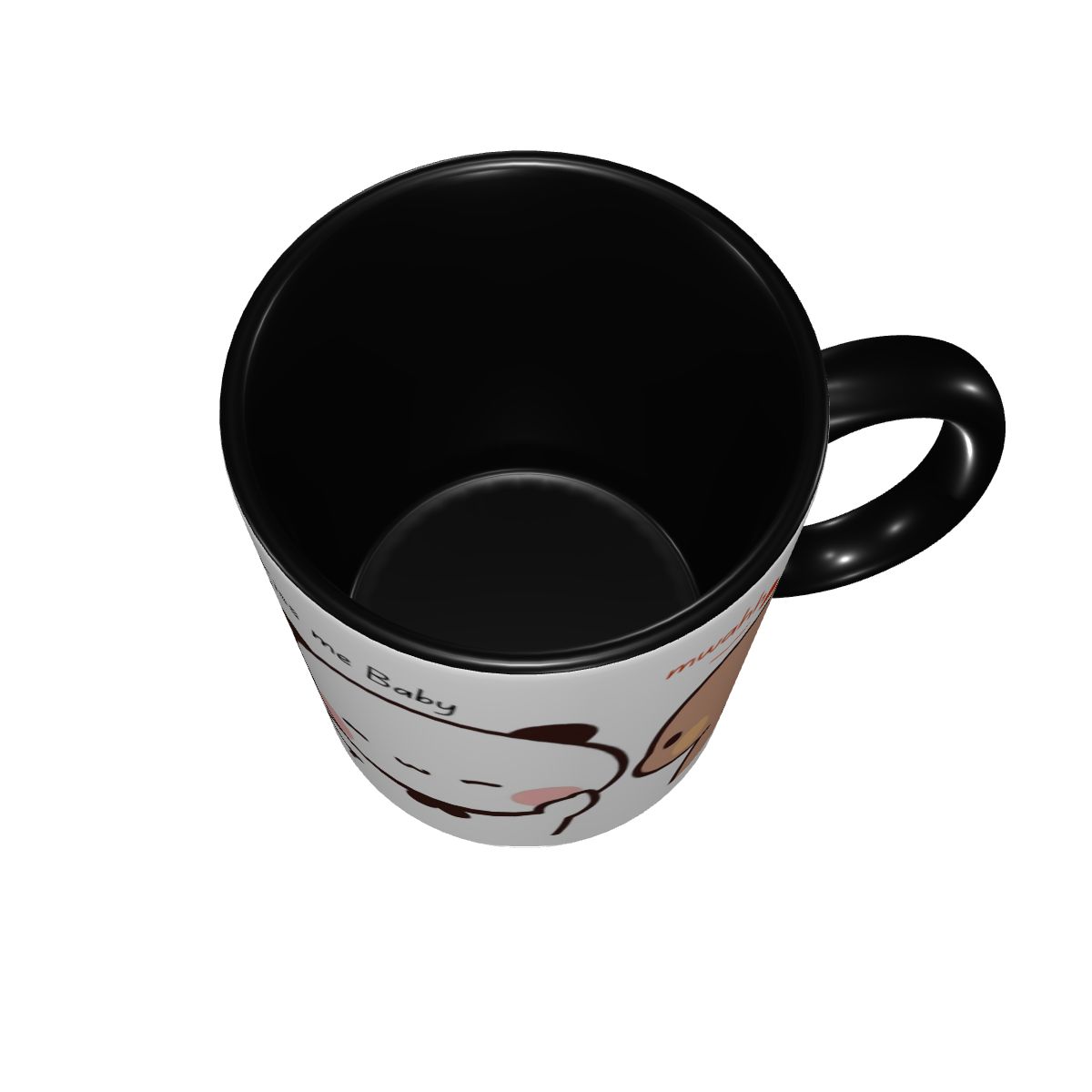 Mug Kopi Keramik DIY Pasangan  - Coffee Tea And Me ulasan dan harga