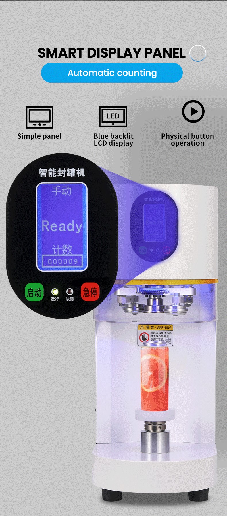 Mesin Penyegel Gelas Plastik P - Juice Tea Coffee ulasan dan harga