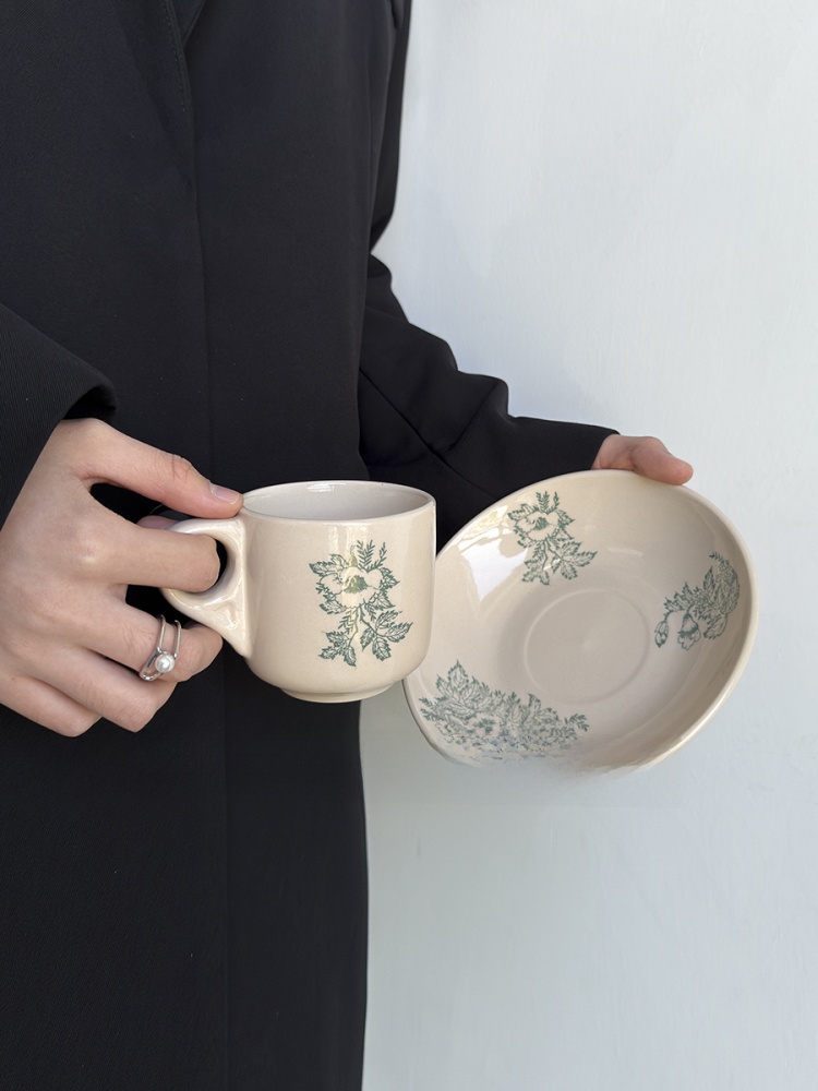 Cangkir Kopi Keramik Daun Hija - Coffee Tea Leaf ulasan dan harga