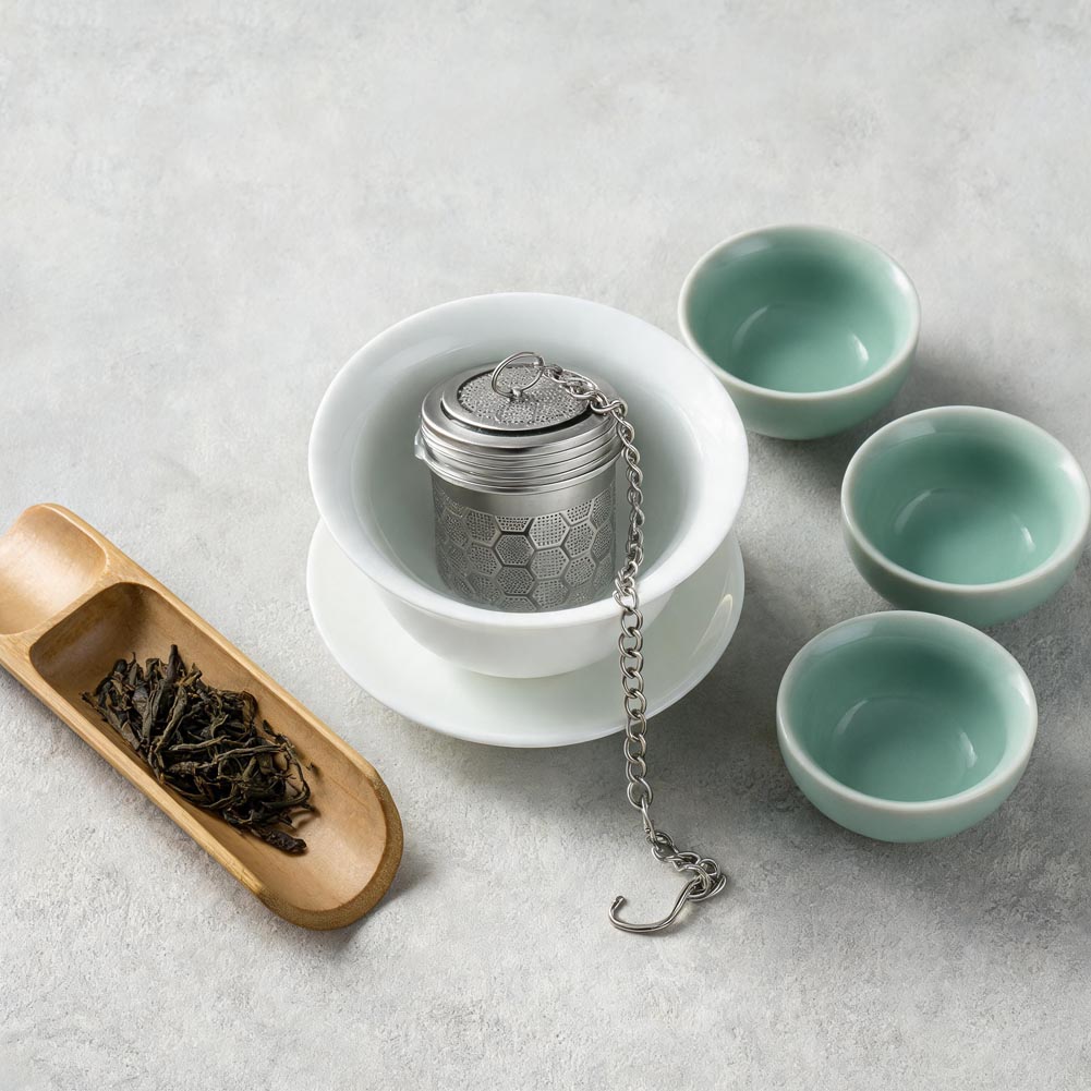 1 Buah Saringan Teh Filter Inf - Coffee Tea Infuser ulasan dan harga