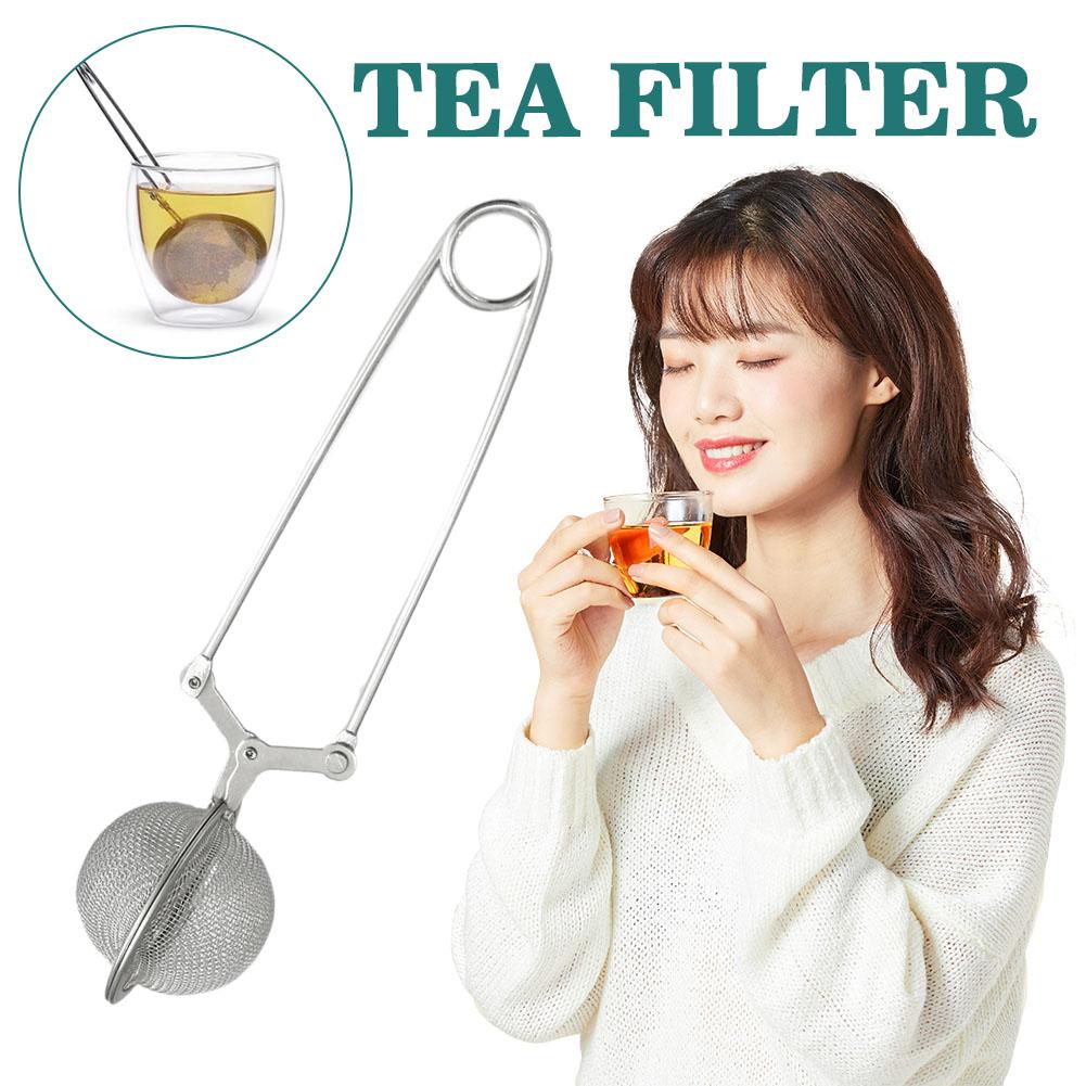 Saringan Teh Bola Jaring Baja  - Coffee Tea Infuser ulasan dan harga