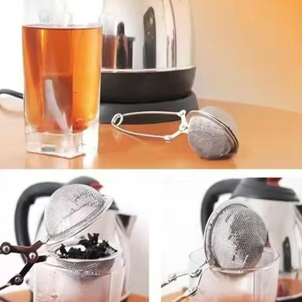 Saringan Teh Bola Jaring Baja  - Coffee Tea Infuser ulasan dan harga
