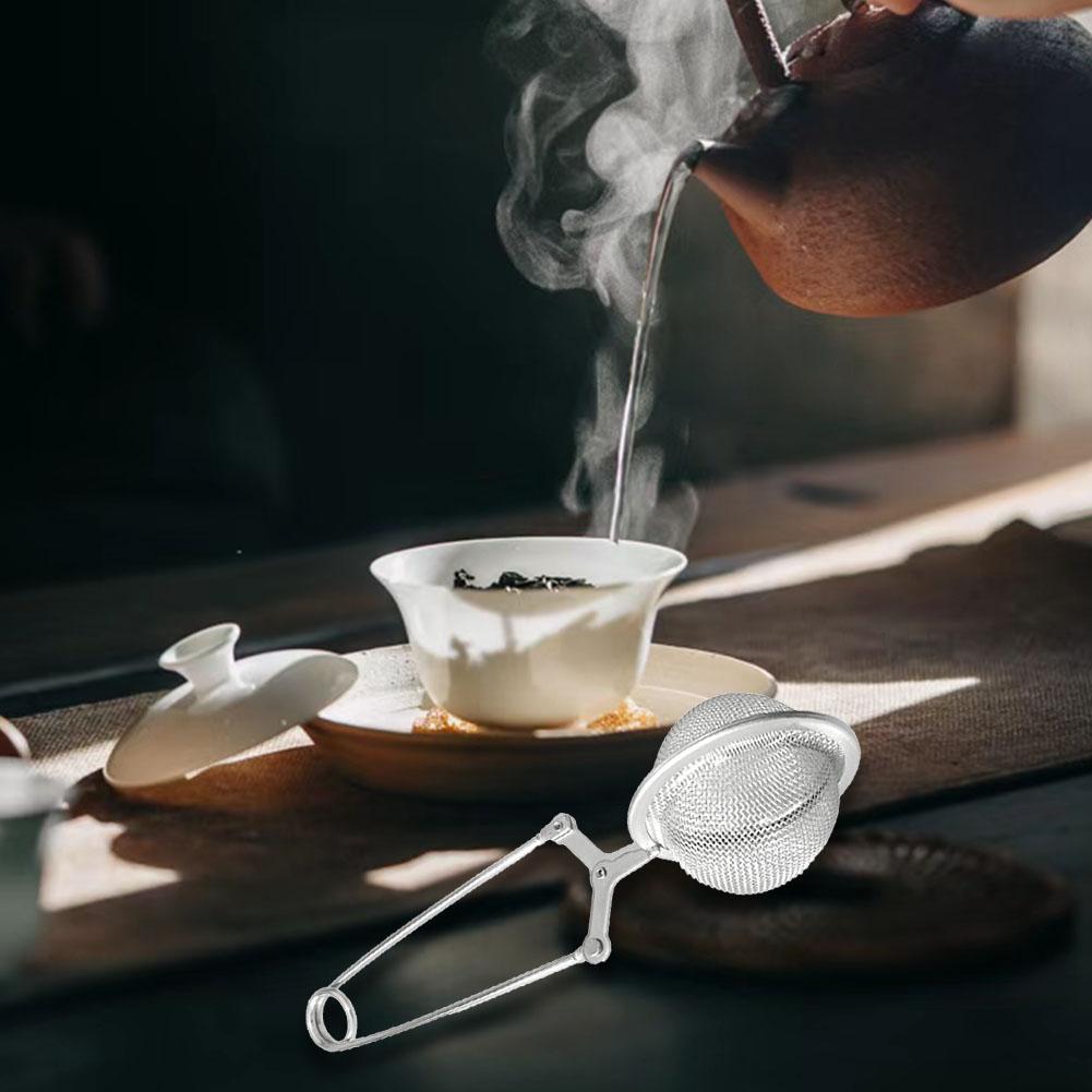 Saringan Teh Bola Jaring Baja  - Coffee Tea Infuser ulasan dan harga