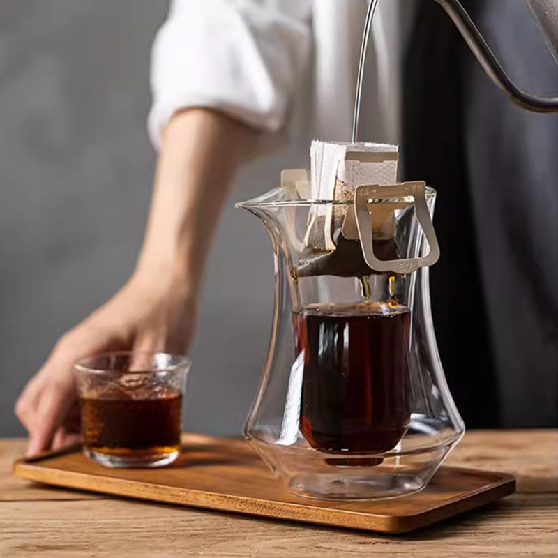 YWDL 300ml Pot Kopi Kaca Dua L - Coffee Tea Shop ulasan dan harga