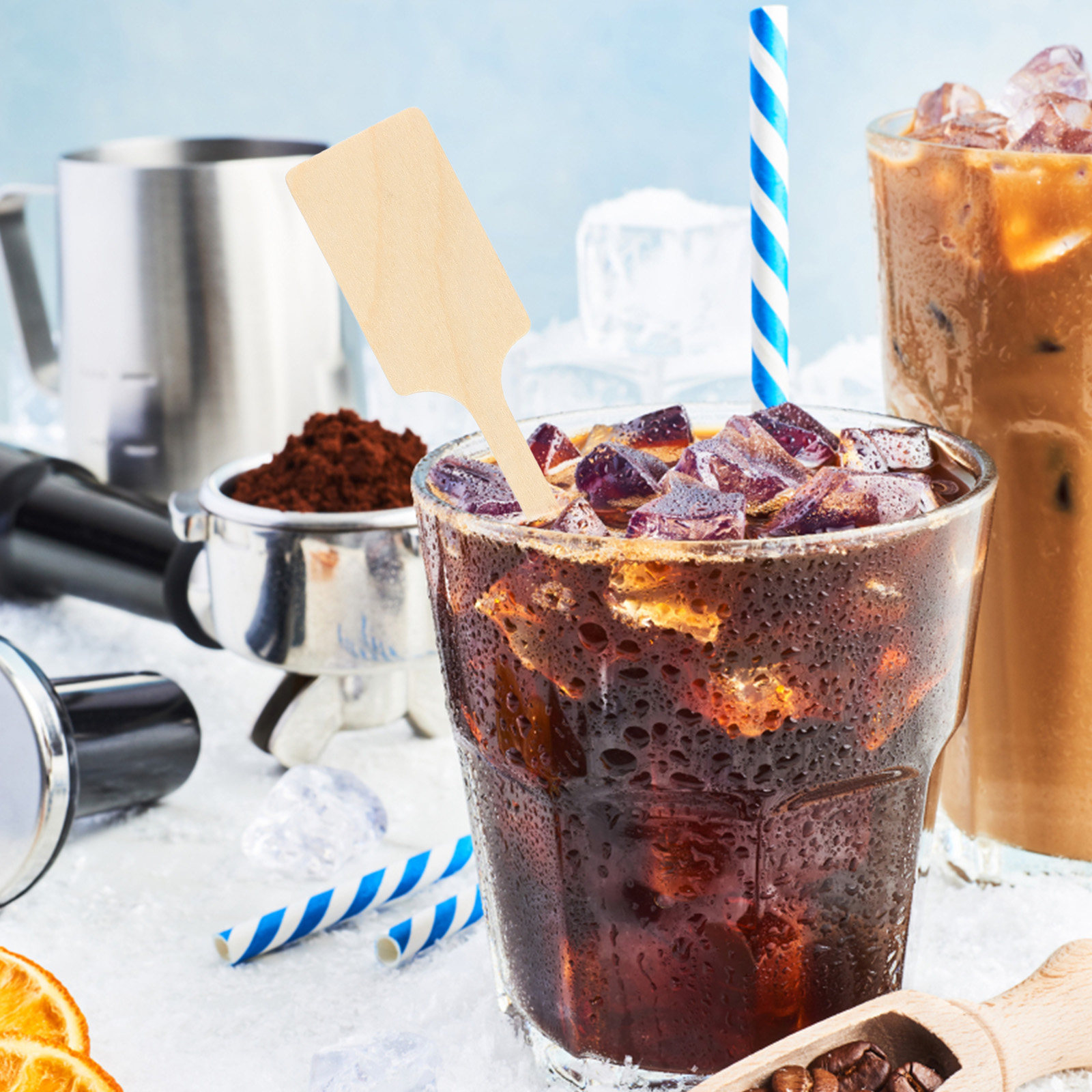 100 Buah Stik Pengaduk Kopi Ka - Juice Tea Coffee ulasan dan harga