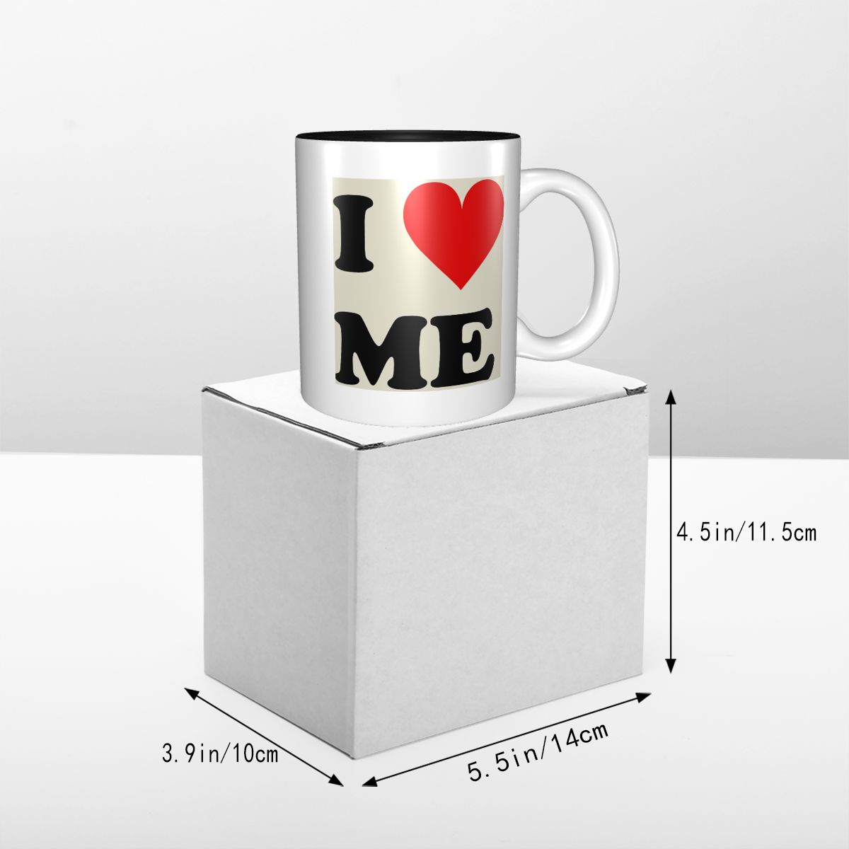 I Love Me Heart Mug Cangkir Ko - Coffee Tea And Me ulasan dan harga