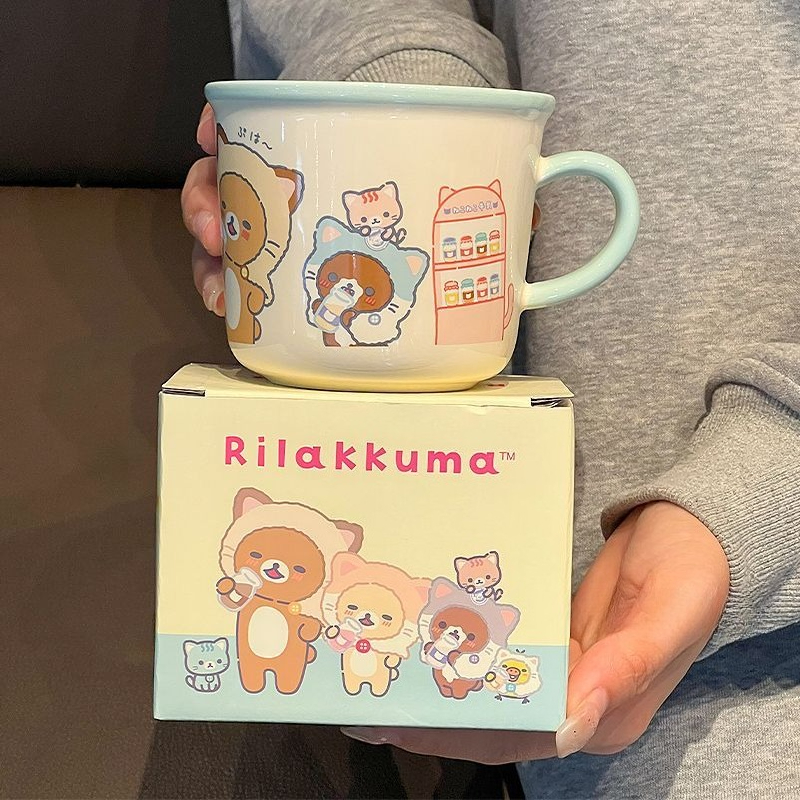 Mug Keramik Rilakkuma yang Luc - Coffee Tea Shop ulasan dan harga