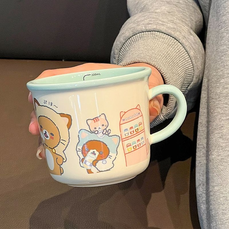 Mug Keramik Rilakkuma yang Luc - Coffee Tea Shop ulasan dan harga