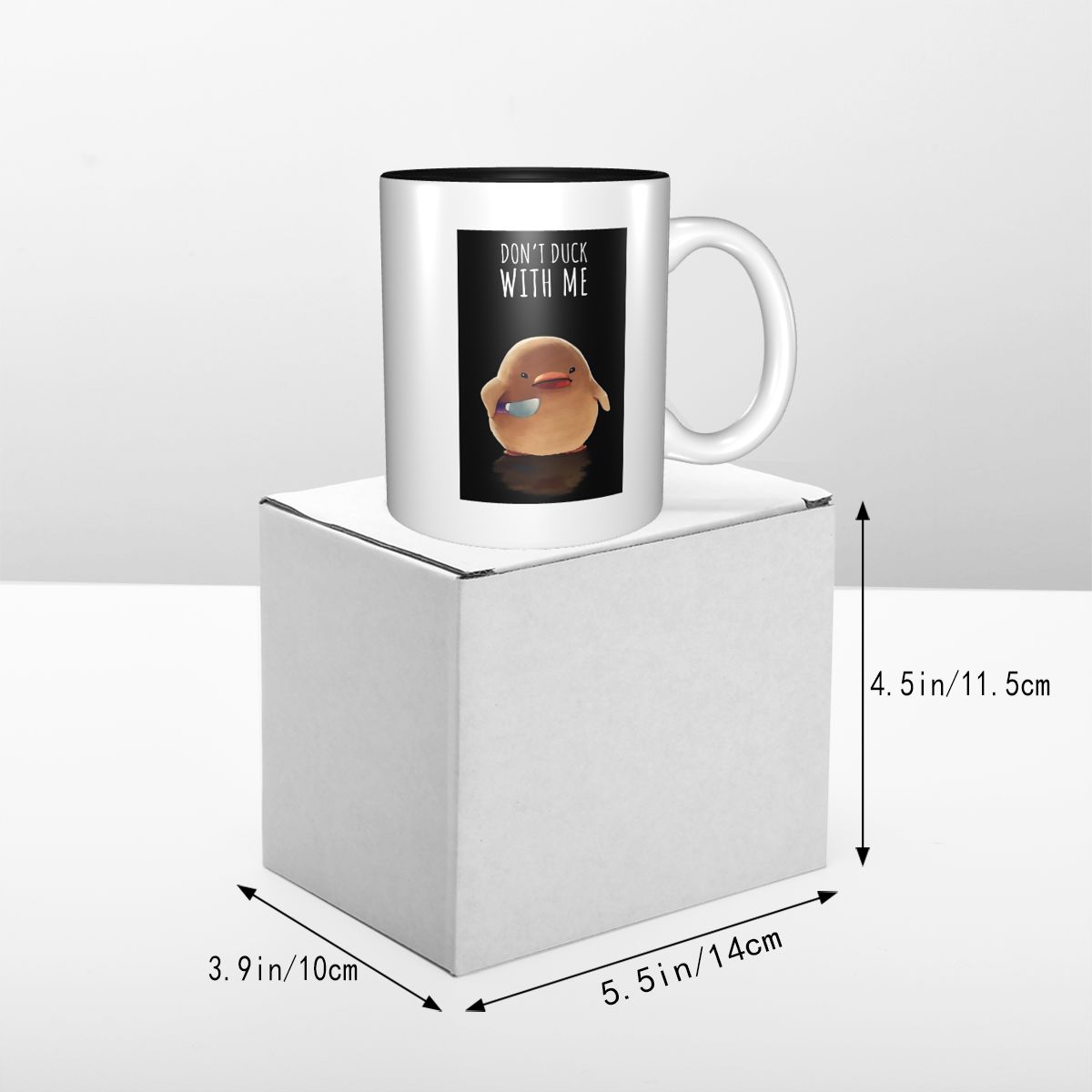 Don't Duck With Me - Mug Meme  - Coffee Tea And Me ulasan dan harga