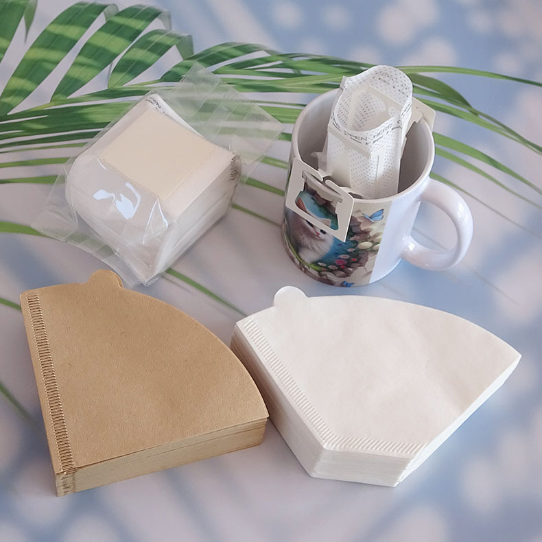 50pcs/set Filter Kopi Kertas P - Coffee Tea Infuser ulasan dan harga