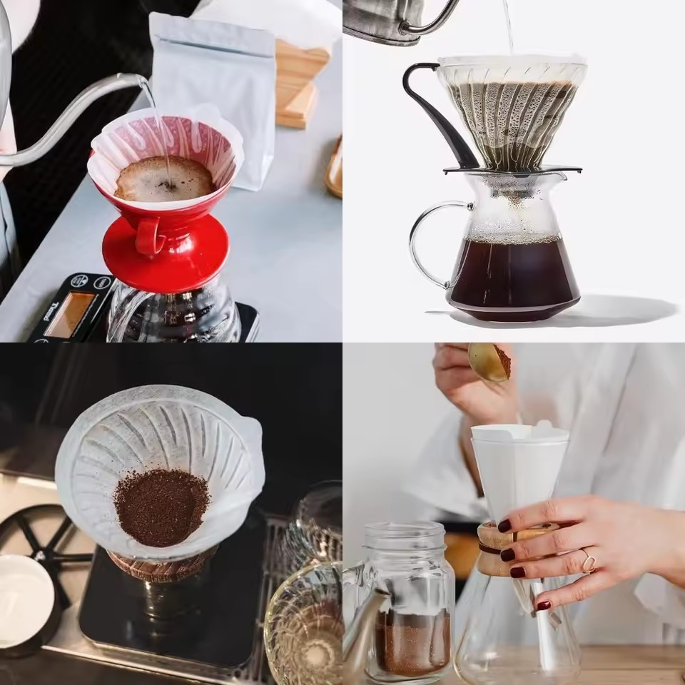 50pcs/set Filter Kopi Kertas P - Coffee Tea Infuser ulasan dan harga
