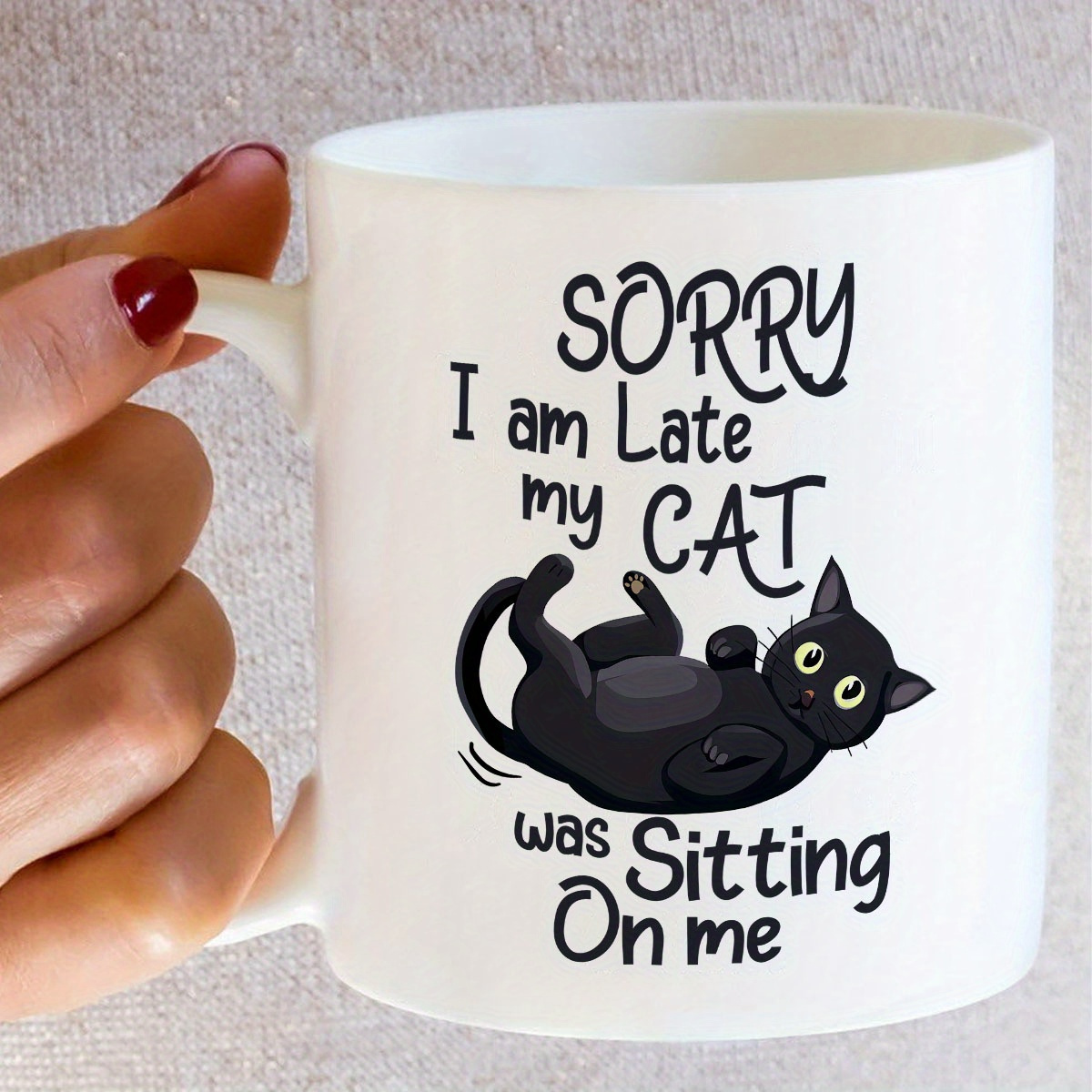 1 Mug Keramik Berbentuk Kucing - Coffee Tea And Me ulasan dan harga