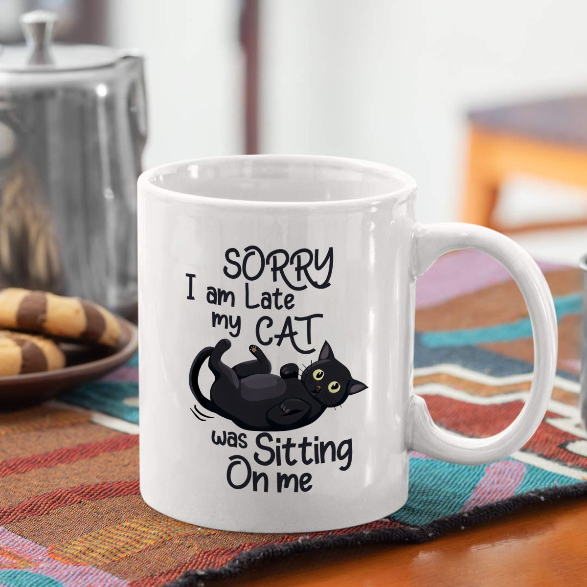 1 Mug Keramik Berbentuk Kucing - Coffee Tea And Me ulasan dan harga