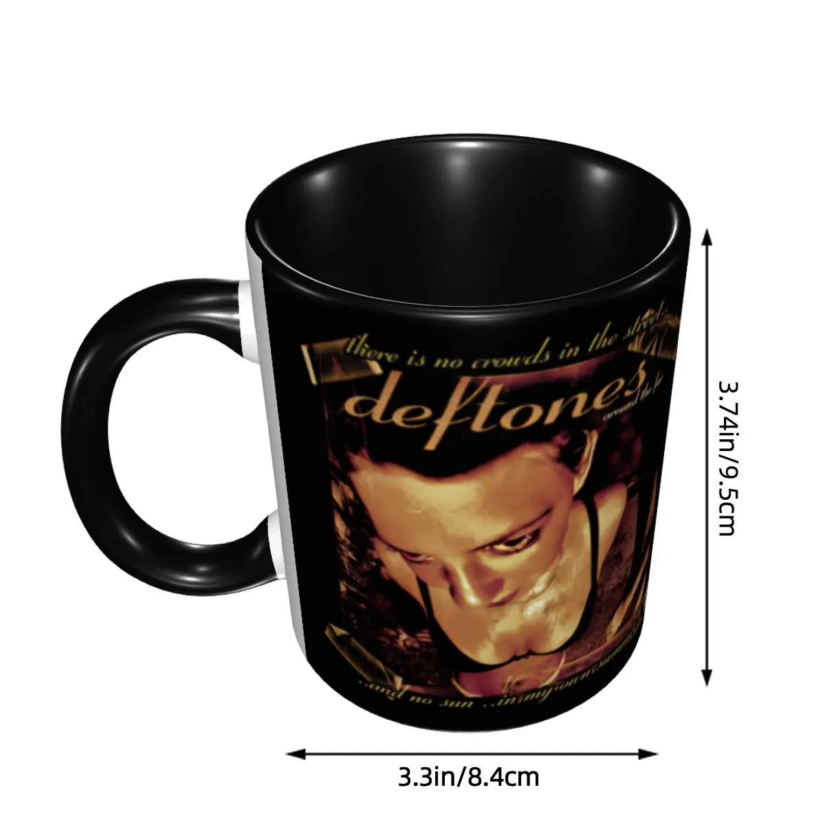 Mug Keramik DIY Deftoness Band - Alternative To Coffee And Tea ulasan dan harga