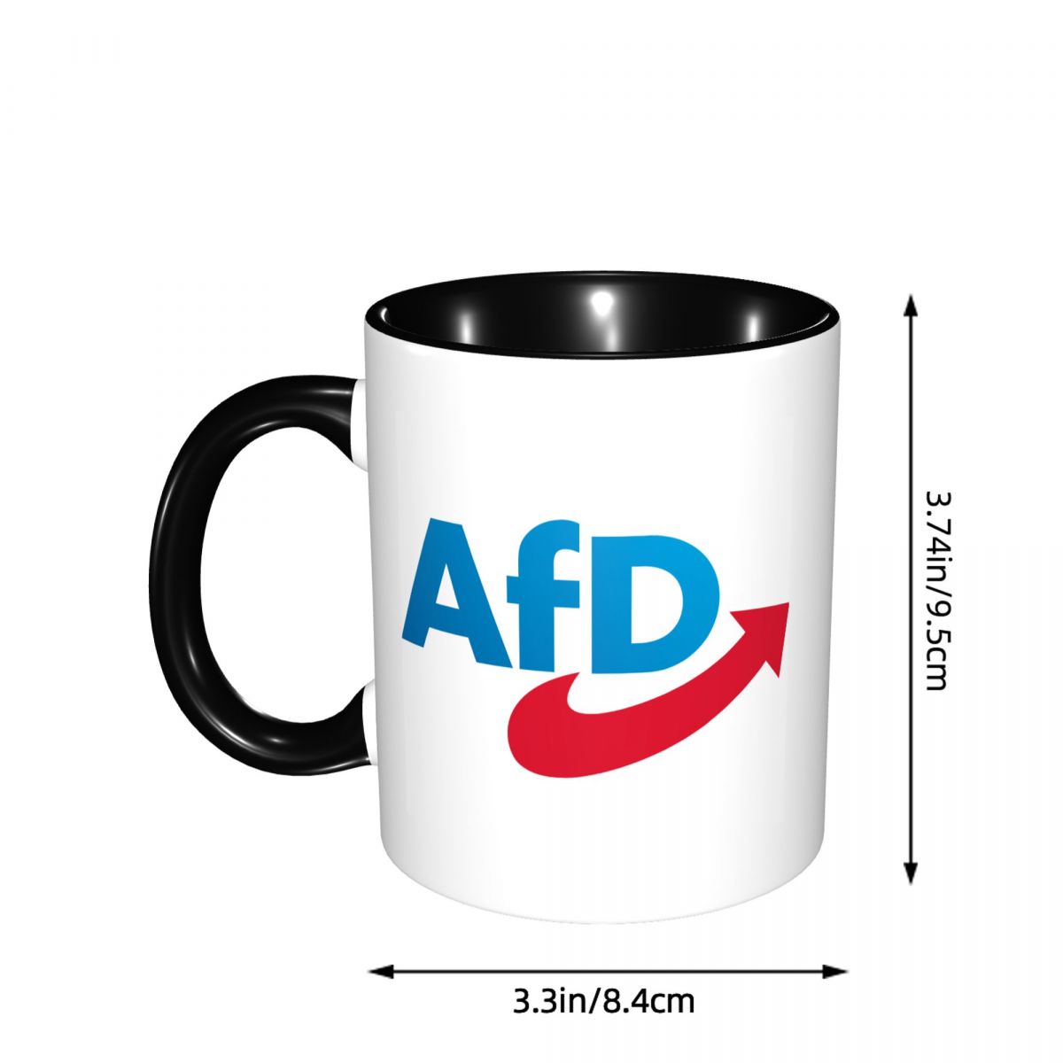 Cangkir Kopi Keramik Lucu AFD  - Alternative To Coffee And Tea ulasan dan harga