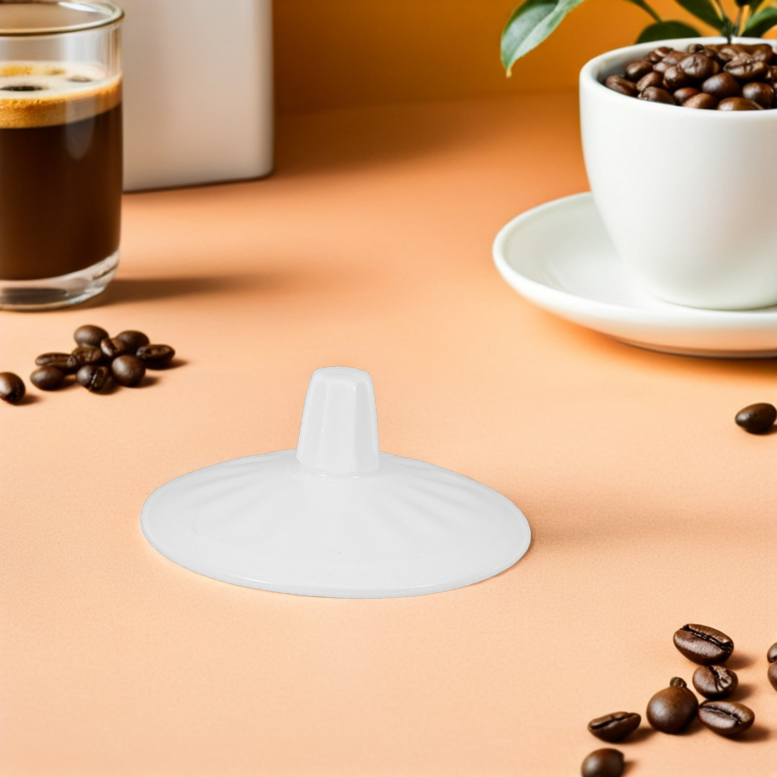 2 Buah Tutup Cangkir dengan Pe - Coffee Tea Replacement ulasan dan harga