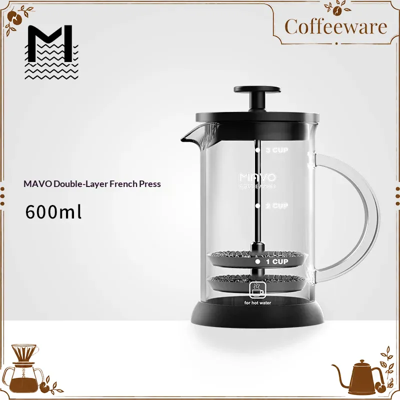 MAVO French Press Coffee Maker - Coffee Tea Maker ulasan dan harga