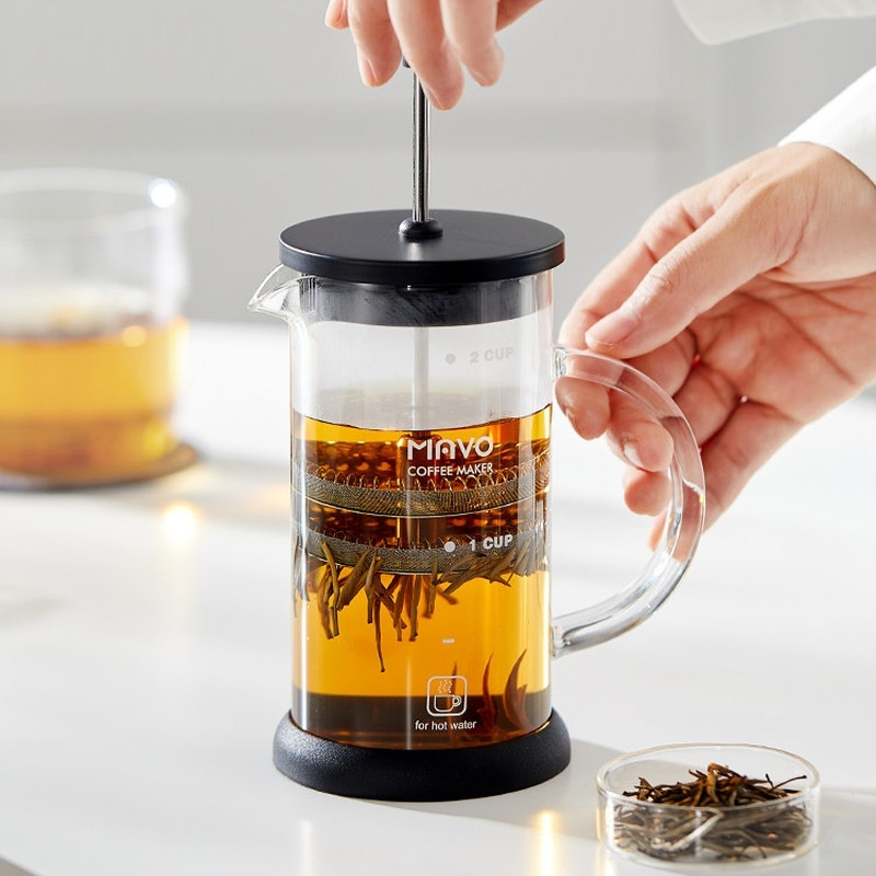 MAVO French Press Coffee Maker - Coffee Tea Maker ulasan dan harga