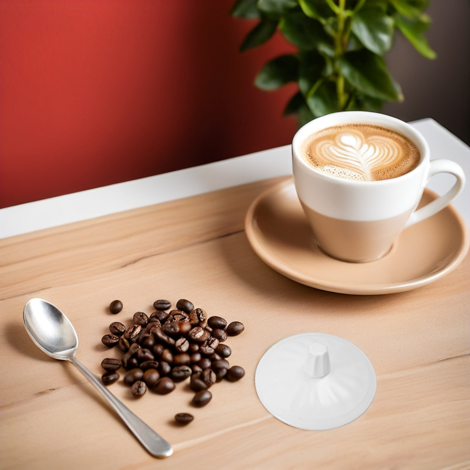 2 Buah Tutup Mug Porselen Peng - Coffee Tea Replacement ulasan dan harga