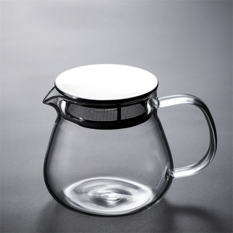 Teko kaca bening aman Stovetop - Coffee Tea Replacement ulasan dan harga