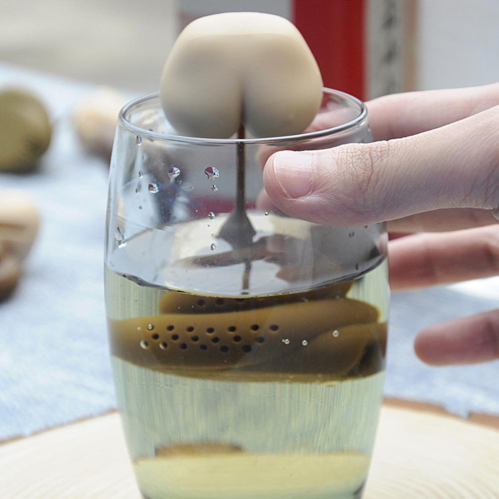 Infuser Teh Silikon Kreatif Un - Coffee Tea Infuser ulasan dan harga