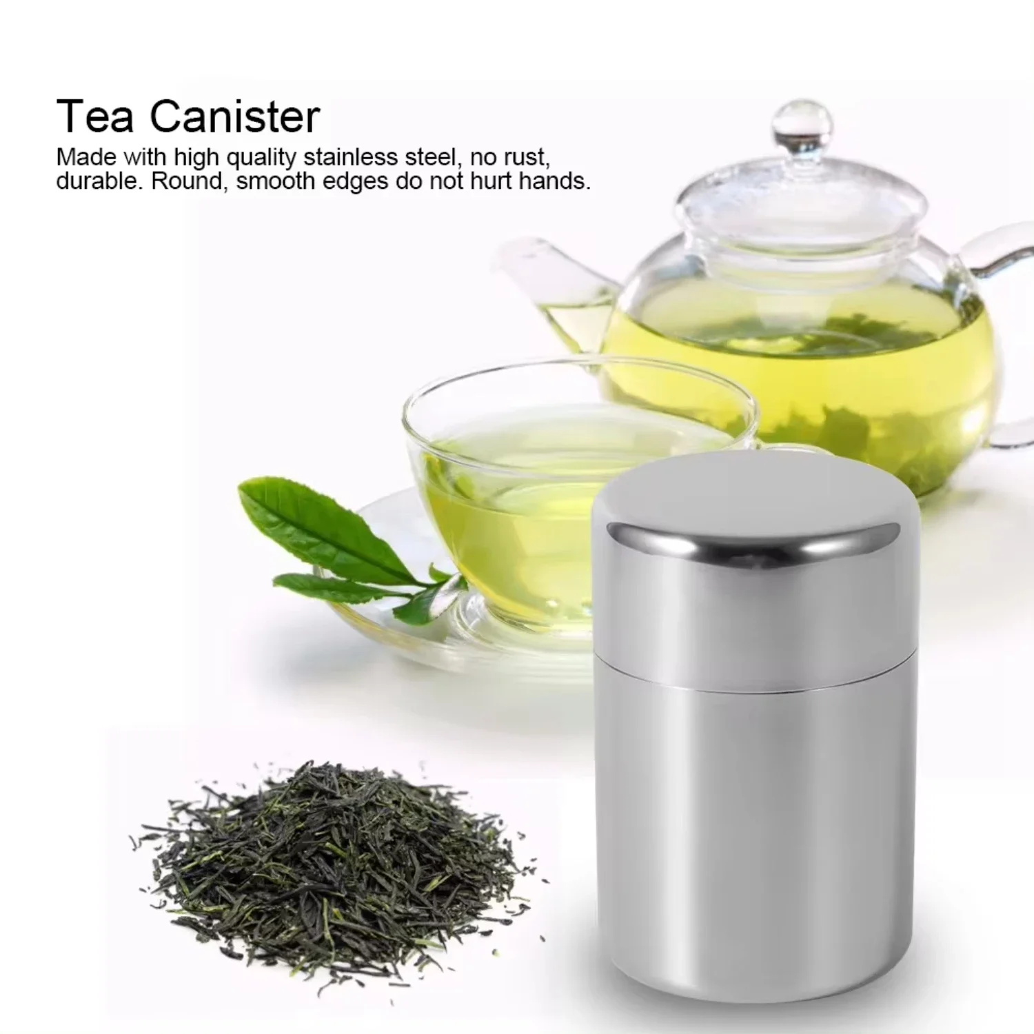 Wadah Kaleng Daun Teh Baja Tah - Coffee Tea Leaf ulasan dan harga