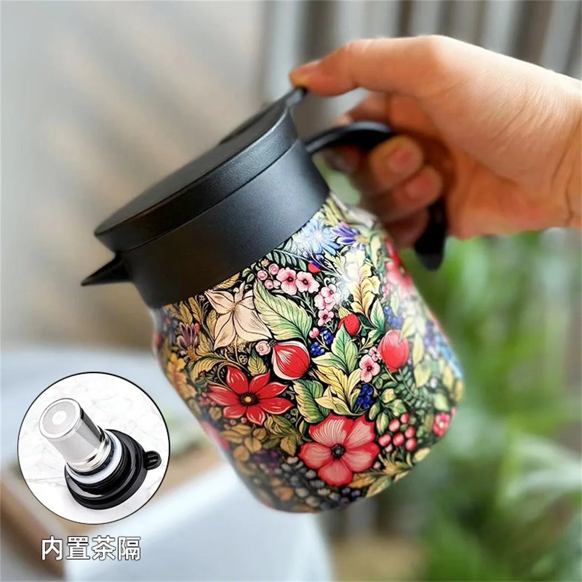 Termos Stainless Steel 316 800 - Coffee Tea Infuser ulasan dan harga