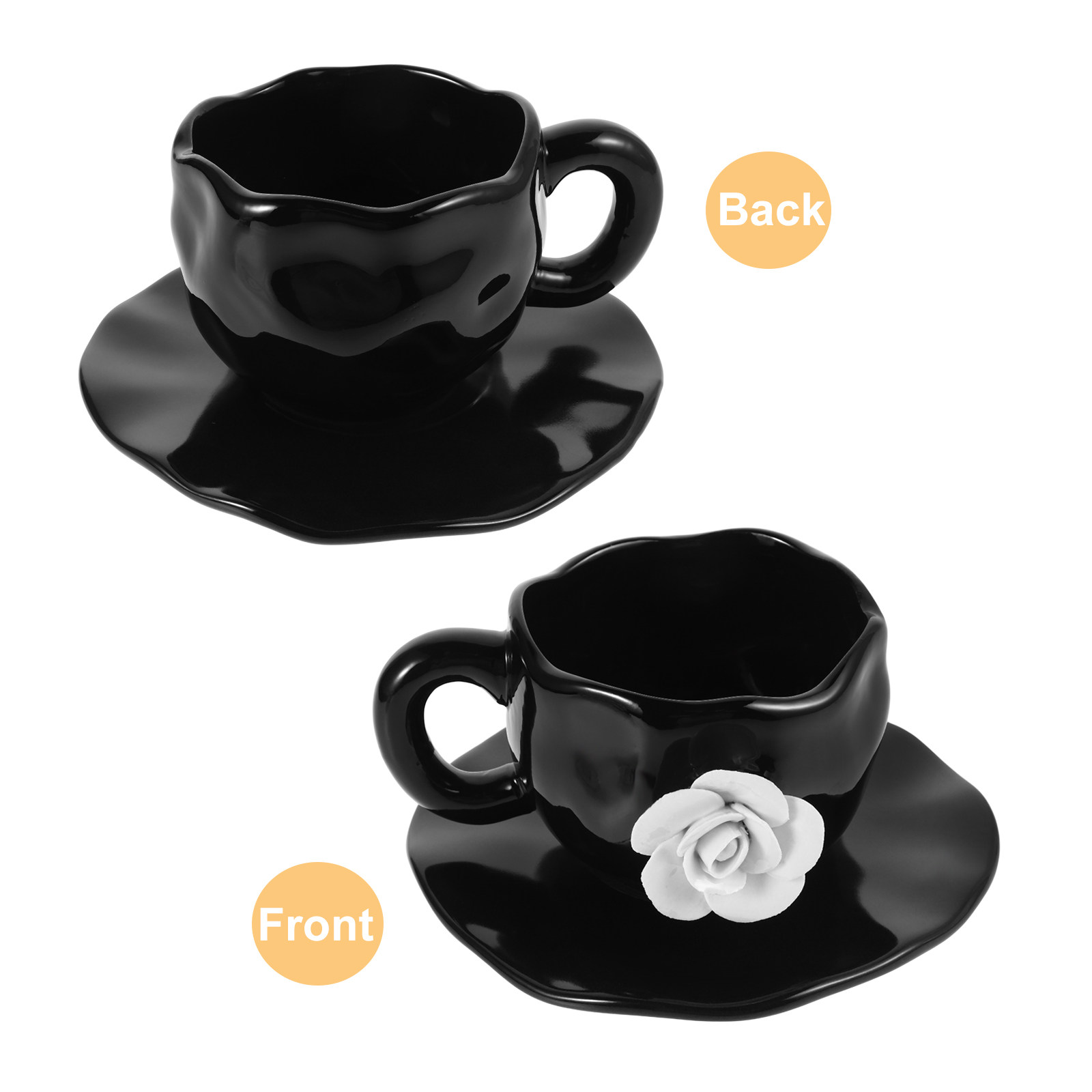 1Set Cangkir Kopi Keramik Desa - Juice Tea Coffee ulasan dan harga