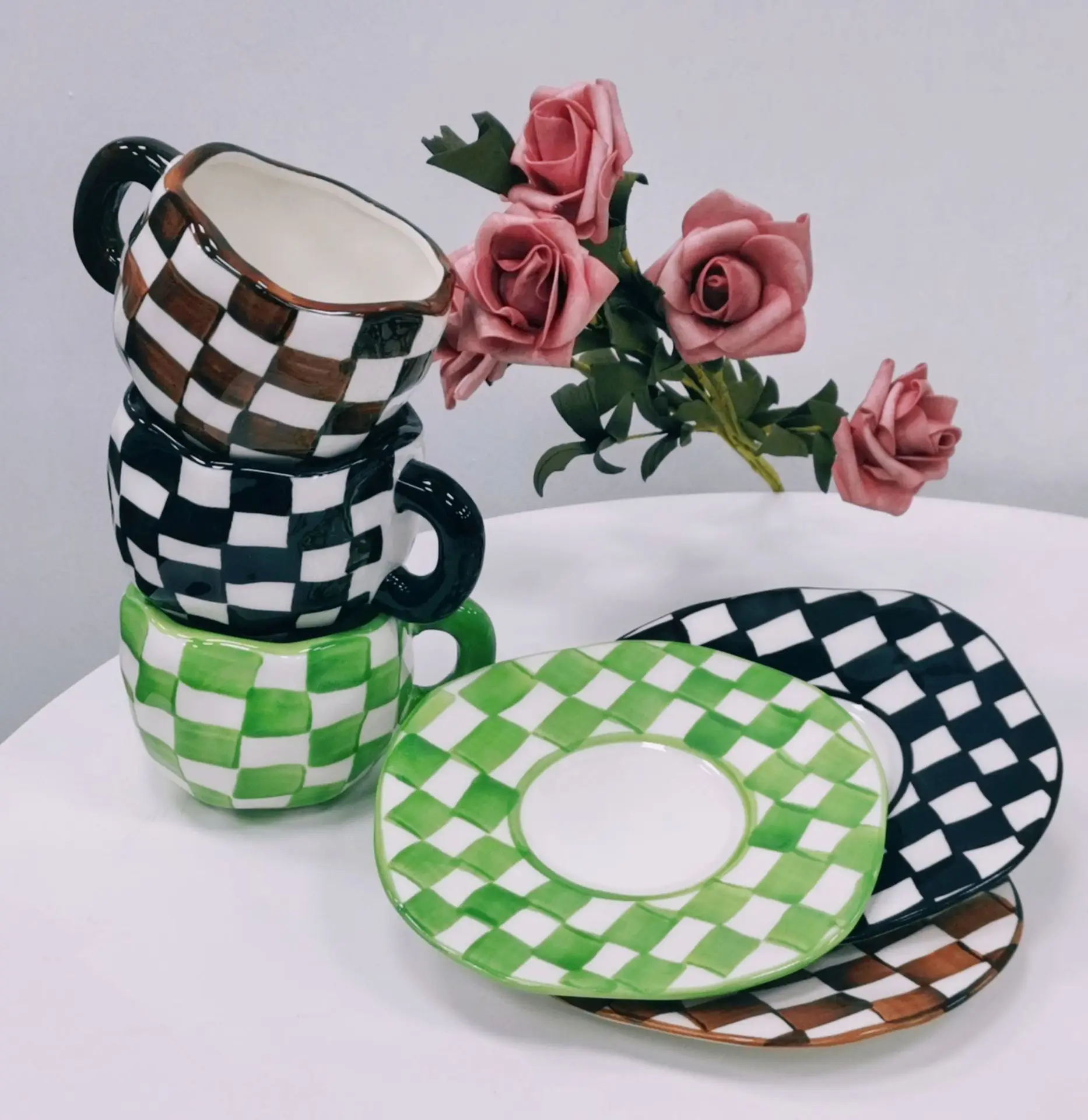 250Ml Mug Kopi dan Piring Alte - Alternative To Coffee And Tea ulasan dan harga