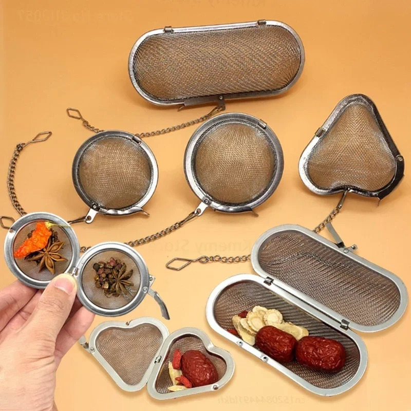 Saringan Teh Bola Oval Bentuk  - Coffee Tea Infuser ulasan dan harga
